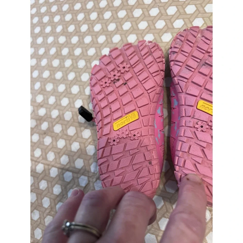 NORTIV 8 Girls Kids Water Shoes Swim Diving Surf Aqua‎ Size 10